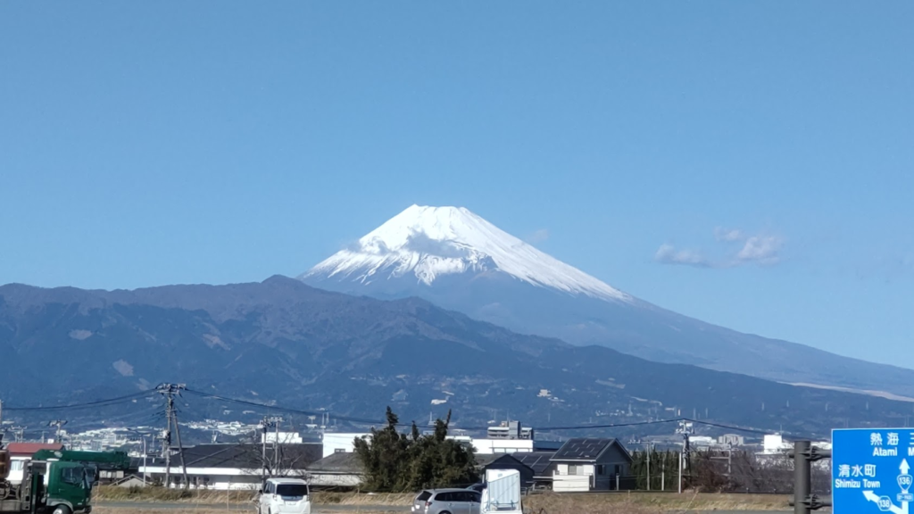 ゲートウェイからの富士山２０２６０１１４

