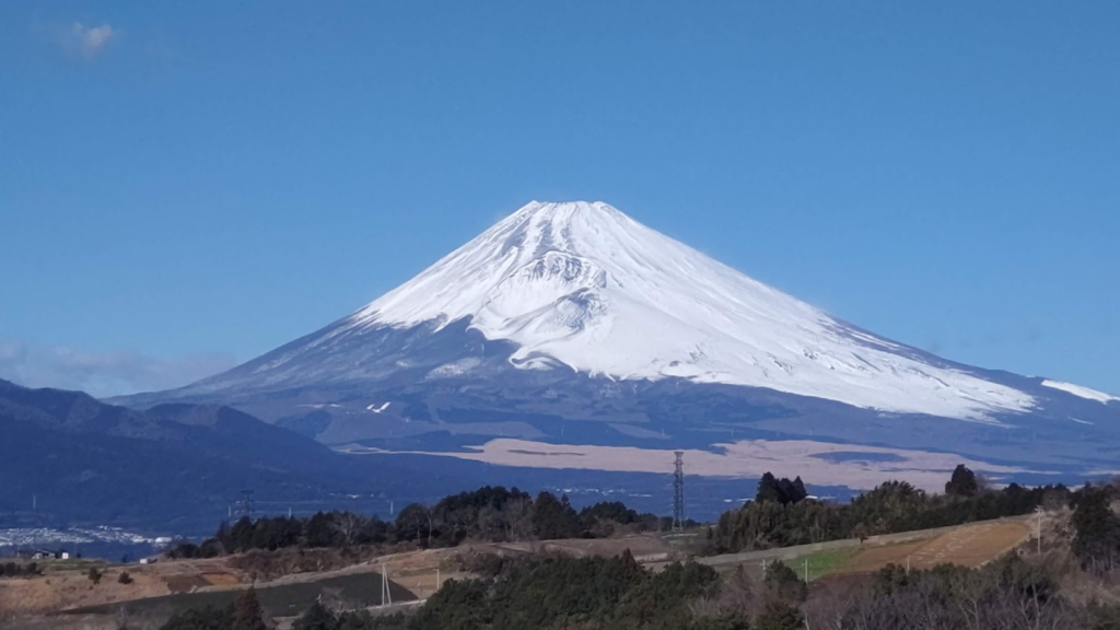 三島からの富士山