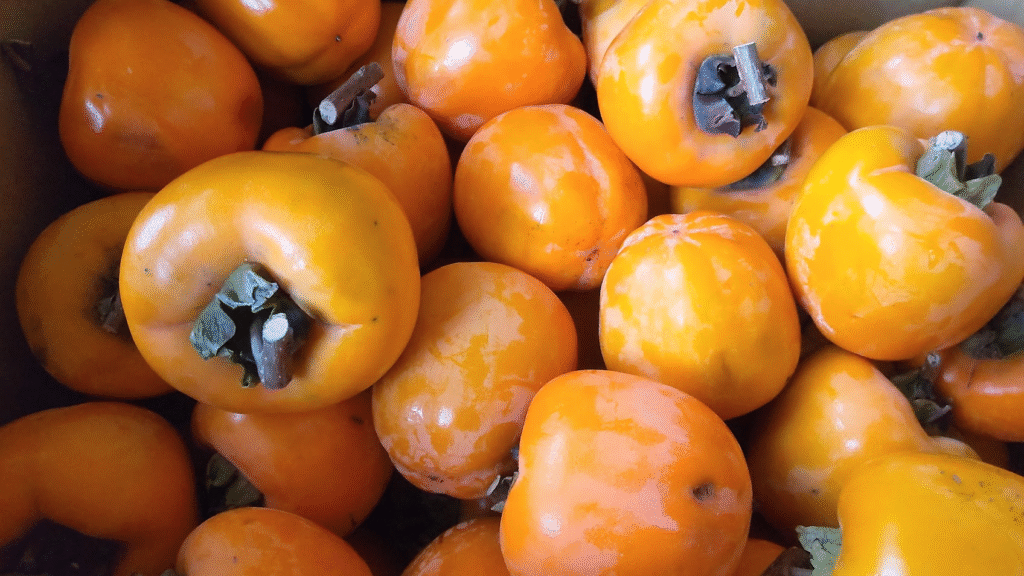 甲州百目柿２０２５１１１９ふじおやまにて１８日に購入