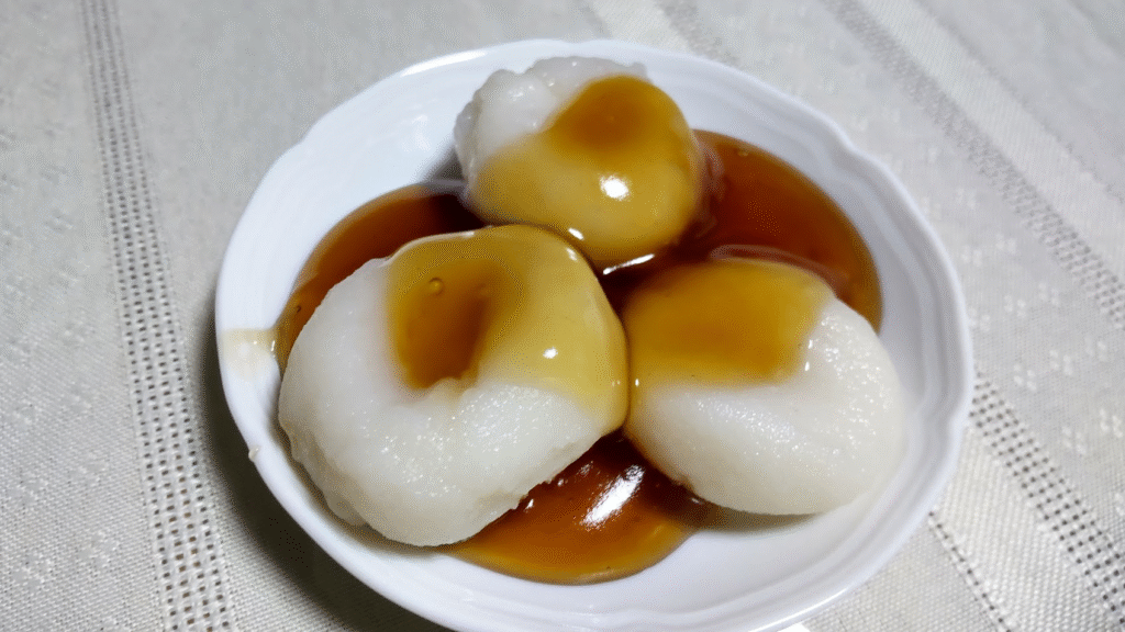 焼いていないみたらしだんご20250616